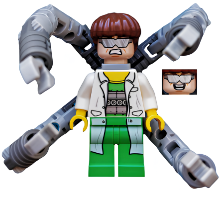 Минифигурка Lego Dr. Octopus (Otto Octavius) sh110 U